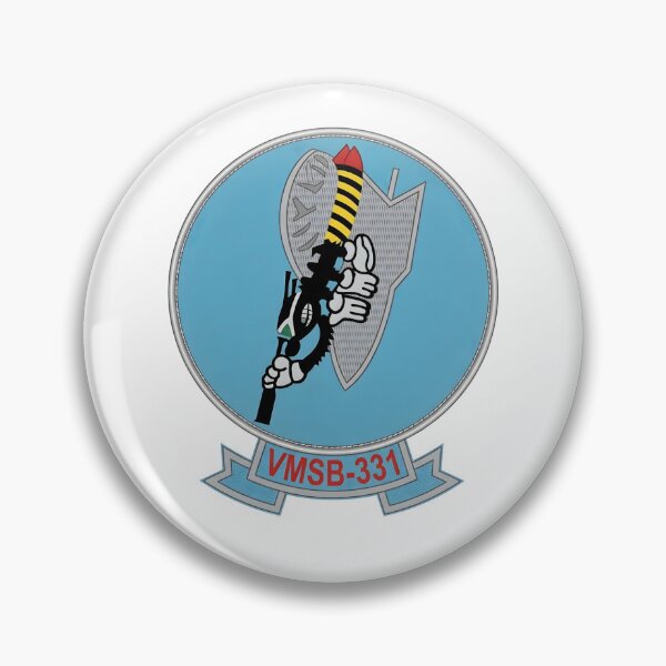 Item preview, USMC VMSB-331 "Doodlebugs" WWII Scout Bombing Squadron Patch designed and sold by CharlieDesings.