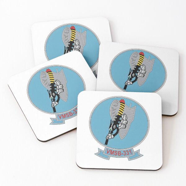 Item preview, USMC VMSB-331 "Doodlebugs" WWII Scout Bombing Squadron Patch designed and sold by CharlieDesings.