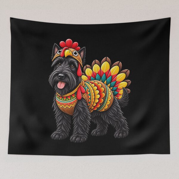 Item preview, Divertido disfraz de pavo de Scottish Terrier para el Día de Acción de Gracias para amantes de los perros designed and sold by rafaeltto.