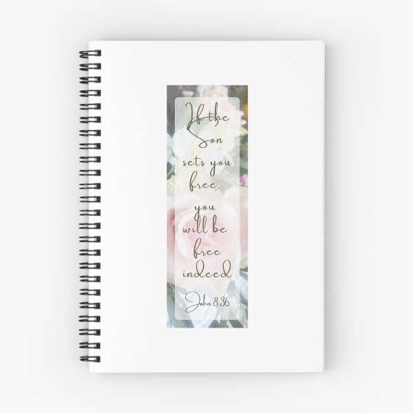 Item preview, If the Son sets you free, you will be free indeed John 8:36 designed and sold by Alice the Wonderer.