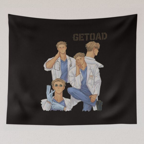 Item preview, Four Pose Medical Guy White Coat designed and sold by mokopuniarts.
