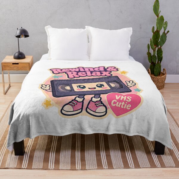 Item preview, VHS Cutie Retro Kawaii Video Lover Gift Rewind And Relax designed and sold by Artycom.