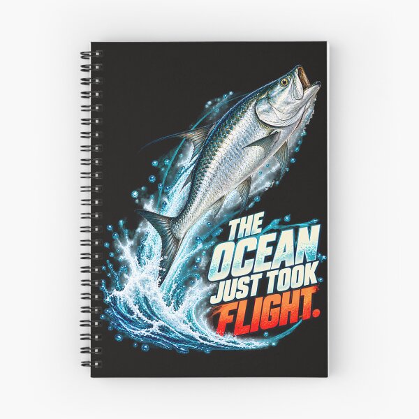 Item preview, The Ocean Just Took Flight – Tarpon Fishing designed and sold by MiSuPa Studio.