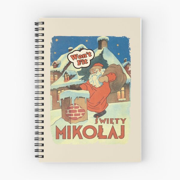 Item preview, Won't Fit - Funny Retro Santa. designed and sold by EunsooLee.