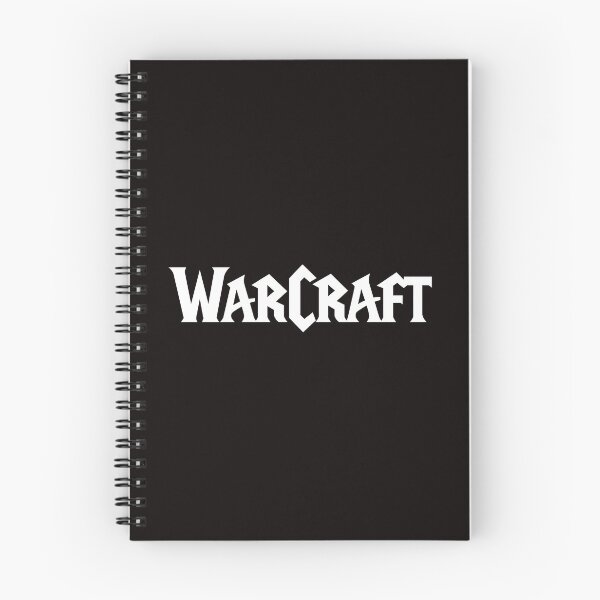 Artikelvorschau, Warcraft-Logo Typografisches Emblem entworfen und verkauft von mokopuniarts.