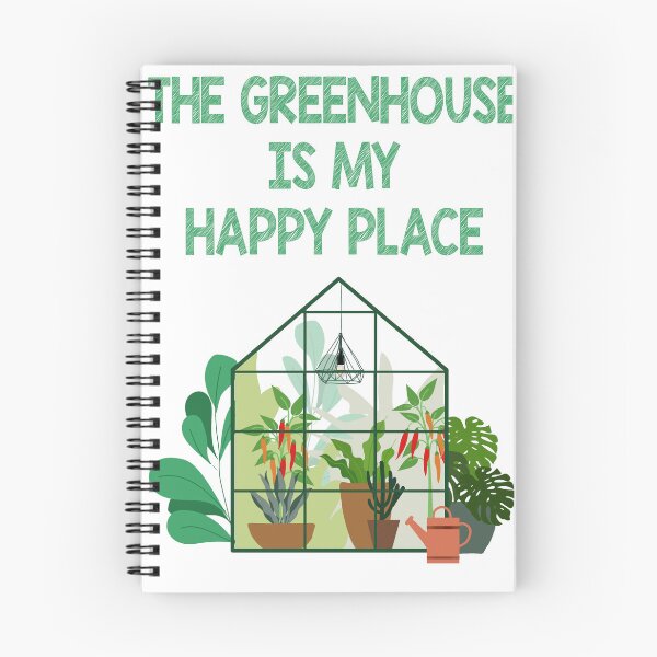 Item preview, The Greenhouse is my happy place designed and sold by Skipperatthebay.