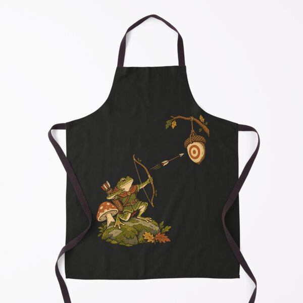 Item preview, Frog Archer Vintage Woodland Acorn Target Art designed and sold by AmiGraph.