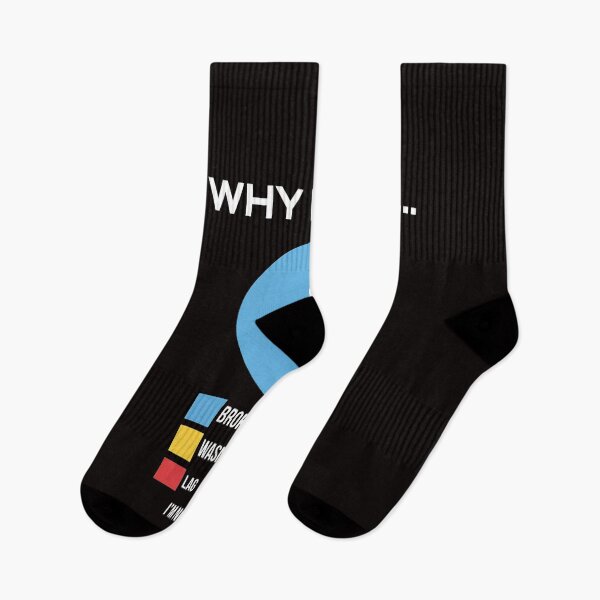 Item preview, Why I Lose Pie Chart Gamer Excuses designed and sold by mokopuniarts.