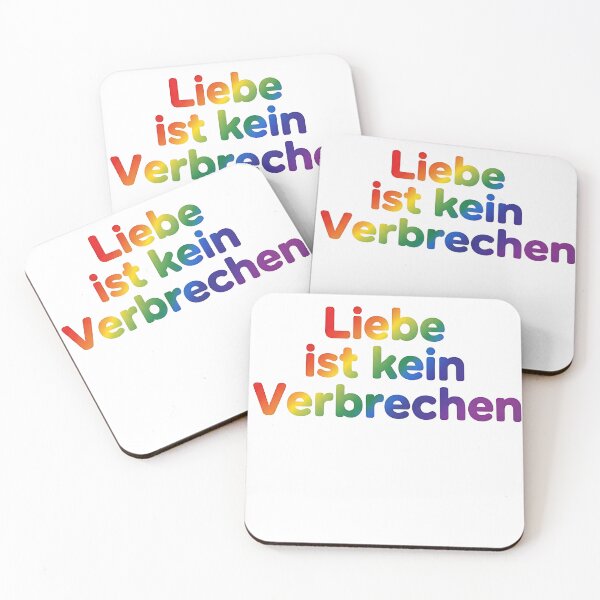 Item preview, Love Is Not A Crime German Quote Pride Design designed and sold by AilinsDesigns.