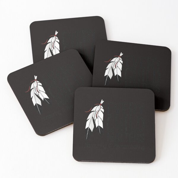 Item preview, Every Child Matters Feather Remembrance  designed and sold by mokopuniarts.