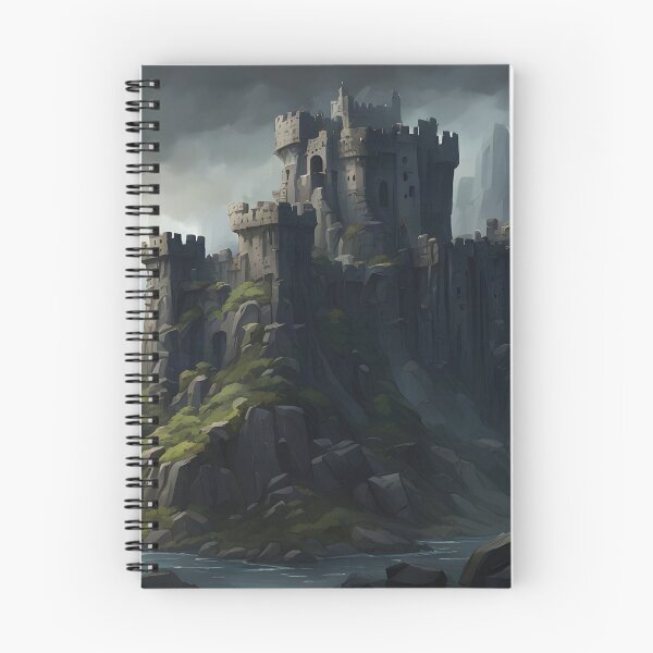Item preview, Castle Hewn From Stone in a Deep Dark Forest designed and sold by Fanta-sticky.