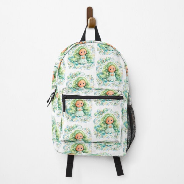 Item preview, Cute green sunny peek with flowers designed and sold by LLSwiss.