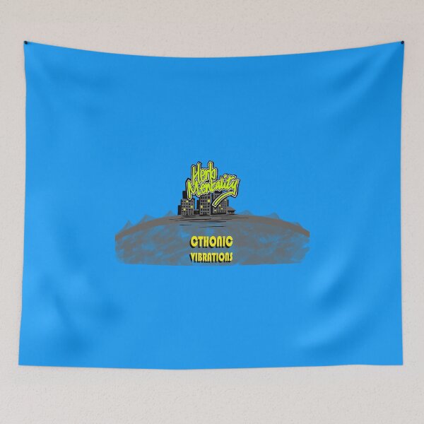 Item preview, Vibraciones ctónicas (azul) designed and sold by Herb-Mentality.