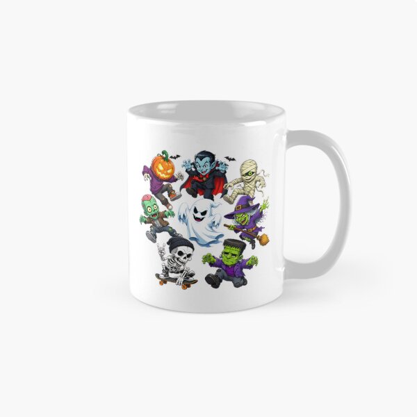 Item preview, Cute Halloween Monsters Dab Dance Party designed and sold by MLETEM-P.