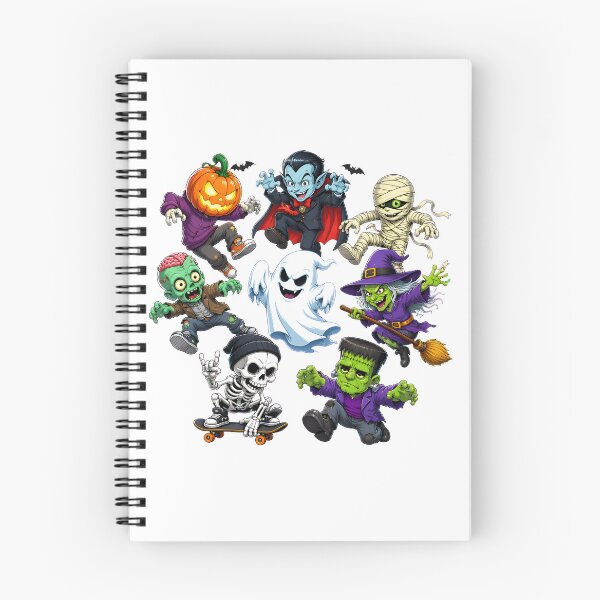 Item preview, Cute Halloween Monsters Dab Dance Party designed and sold by MLETEM-P.