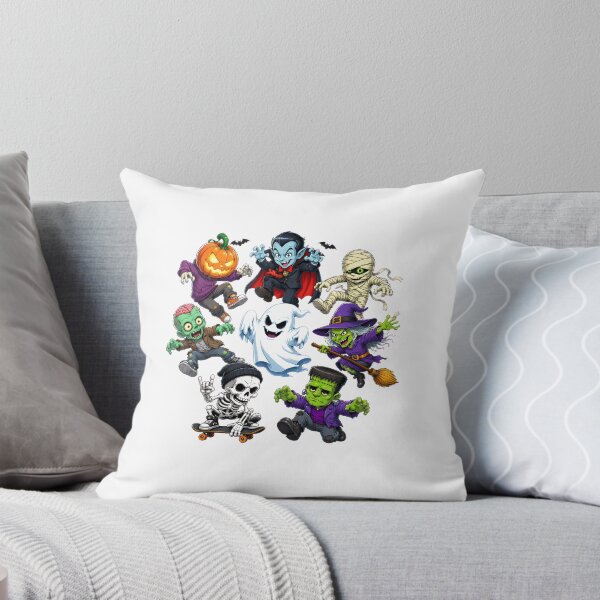 Item preview, Cute Halloween Monsters Dab Dance Party designed and sold by MLETEM-P.
