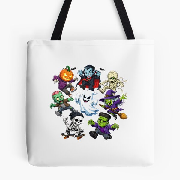 Item preview, Cute Halloween Monsters Dab Dance Party designed and sold by MLETEM-P.
