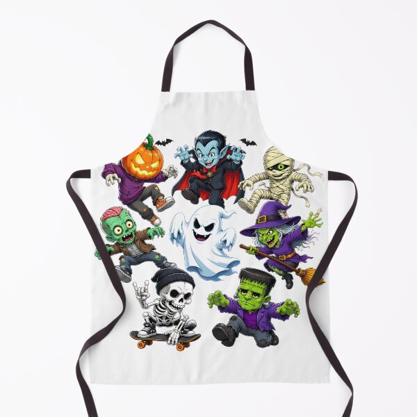 Item preview, Fiesta de baile Dab de monstruos lindos de Halloween designed and sold by MLETEM-P.