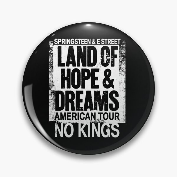 Artikelvorschau, Jack Smith No Kings, Bruce Springsteen & E Street Band Land Of Hope And Dreams US-Tour 20 entworfen und verkauft von Jessi-Scott-Art.