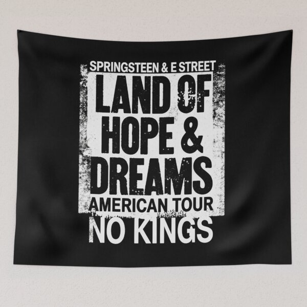 Aperçu de l'œuvre Jack Smith No Kings, Bruce Springsteen & E Street Band Land Of Hope And Dreams American Tour 2020 créée et vendue par Jessi-Scott-Art.