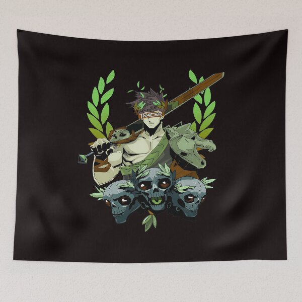 Item preview, Underworld Prince Warrior Skulls Weaponry Green designed and sold by Pixelonersquare.