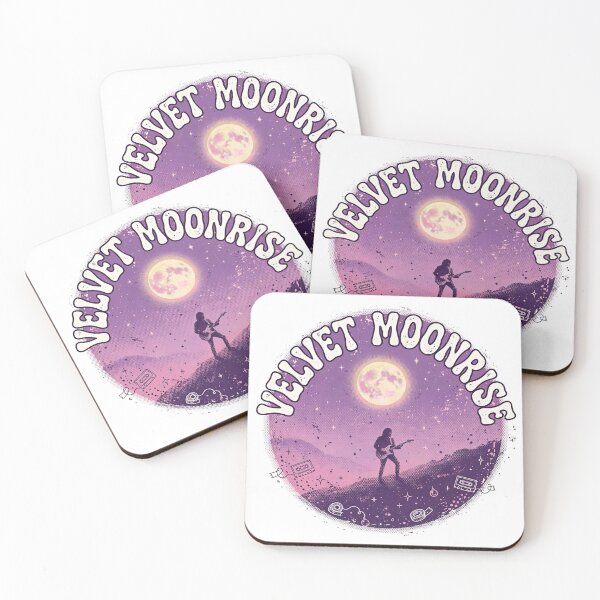 Item preview, Velvet Moonrise Band Emblem Sticker designed and sold by Wild Shades.