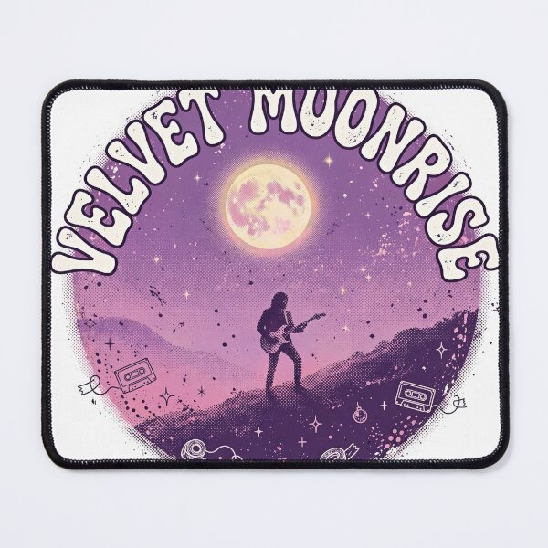Item preview, Velvet Moonrise Band Emblem Sticker designed and sold by Wild Shades.