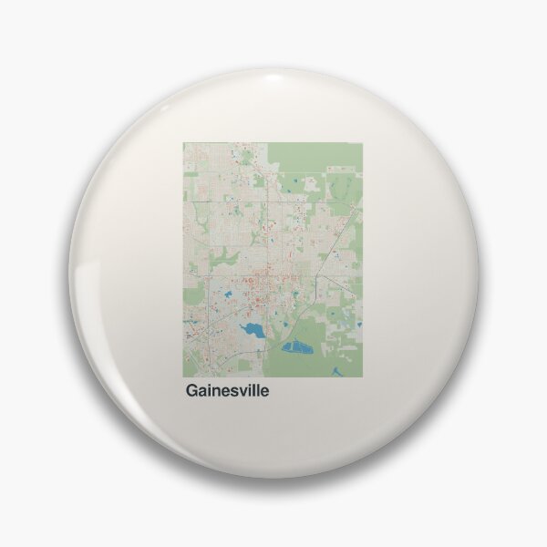 Item preview, Gainesville Minimalistic Map Art designed and sold by MapsNerd.