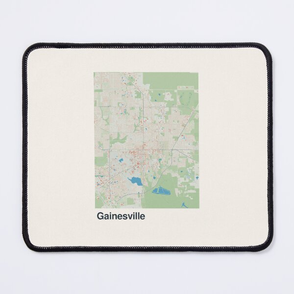 Item preview, Gainesville Minimalistic Map Art designed and sold by MapsNerd.