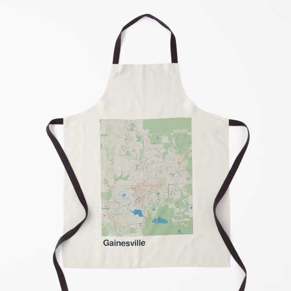 Item preview, Gainesville Minimalistic Map Art designed and sold by MapsNerd.