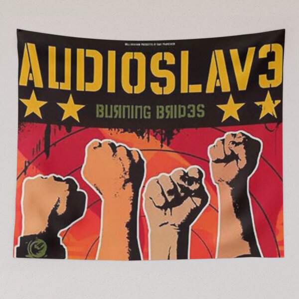 Item preview, Audioslave Original Custom Vintage Music Poster Wall Art designed and sold by Cool Robot Bro..