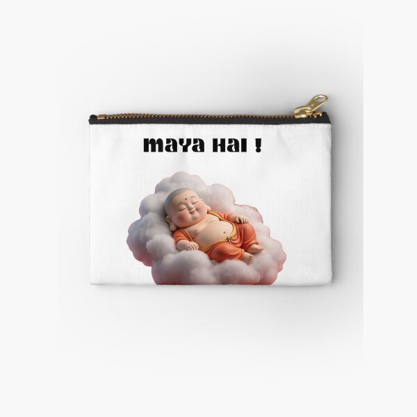 Item preview, Cute Sleeping Buddha – Sab Moh Maya Hai designed and sold by hyjnstudios-7.