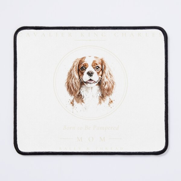Item preview, Cavalier King Charles Mom Shirt – Pampered Pup designed and sold by rallyandthread.