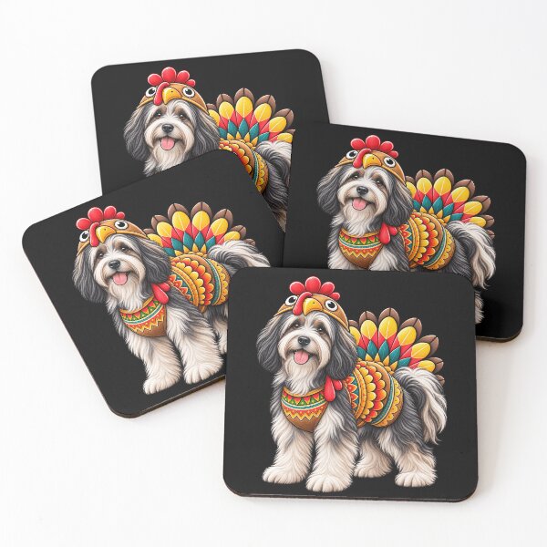 Item preview, Funny Tibetan Terrier Turkey Costume Thanksgiving Dog Lover designed and sold by rafaeltto.