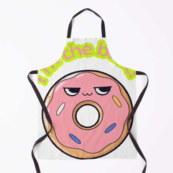 Item preview, Donut Worry – Funny Sassy Pink Donut Cute Dessert Pun designed and sold by Mousy17.