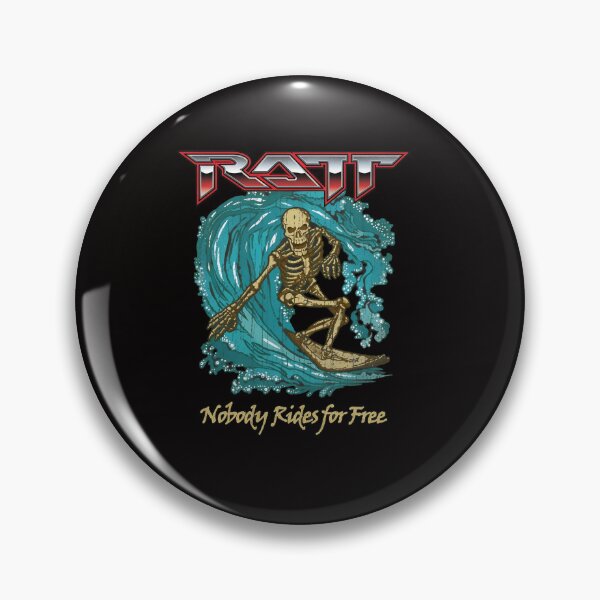 Item preview, Esqueleto surfista RATT Nadie surfea olas Arte designed and sold by PickleballWeart.