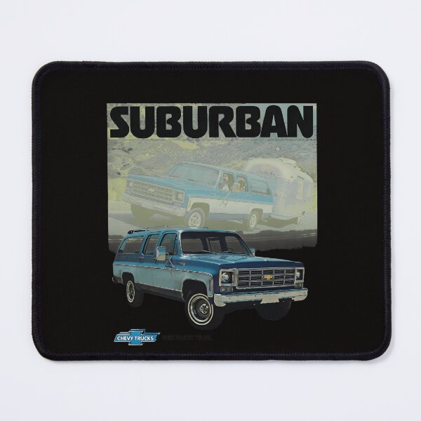 Item preview, Retro Suburban Truck Towing Vintage Camper designed and sold by PickleballWeart.