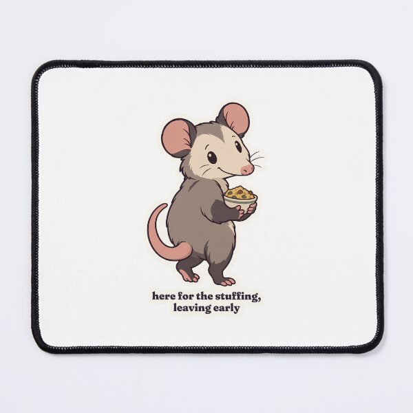 Item preview, Introvert Possum Here for the Stuffing Friendsgiving designed and sold by OuqCreations.