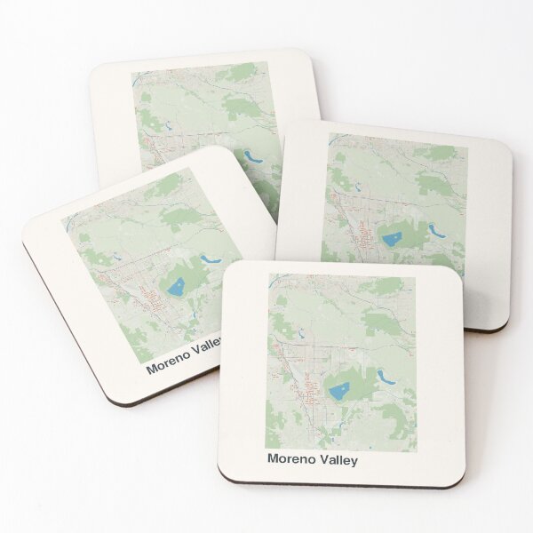 Item preview, Moreno Valley Minimalistic Map Art designed and sold by MapsNerd.