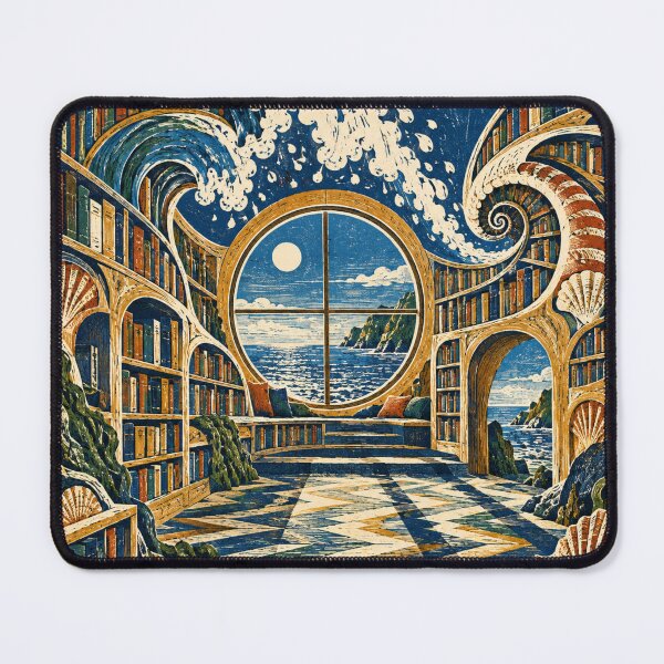 Item preview, The Library of the Tides designed and sold by DrizzyV.