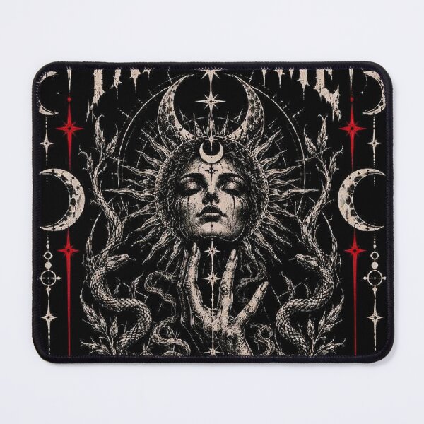 Item preview, Good Things Take Time - Mystical Sun Goddess Moon Serpent Celestial Witchy Design designed and sold by Aethervida.