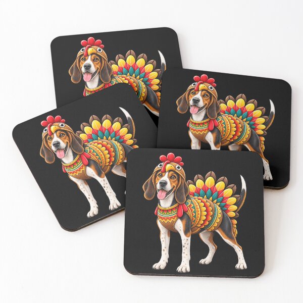 Item preview, Funny Treeing Walker Coonhound Turkey Costume Thanksgiving Dog Lover designed and sold by rafaeltto.