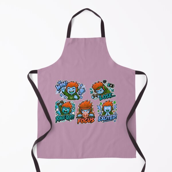 Item preview, Gamer Emotions – Win Lose Rage Quit Focus Excited designed and sold by Slyguy88.