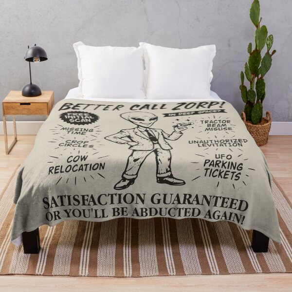 Item preview, Better Call Zorp! Alien UFO Abduction Lawyer Funny Retro Sci-Fi Humor T-Shirt designed and sold by VoglR.
