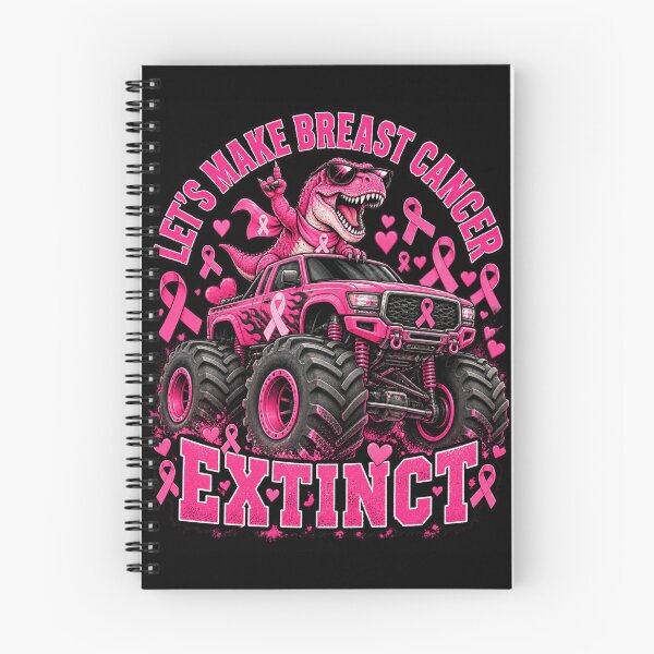Item preview, Breast Cancer Awareness Monster Truck designed and sold by ROUX-ART.