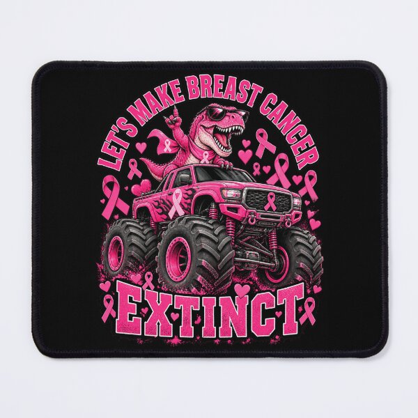 Item preview, Breast Cancer Awareness Monster Truck designed and sold by ROUX-ART.