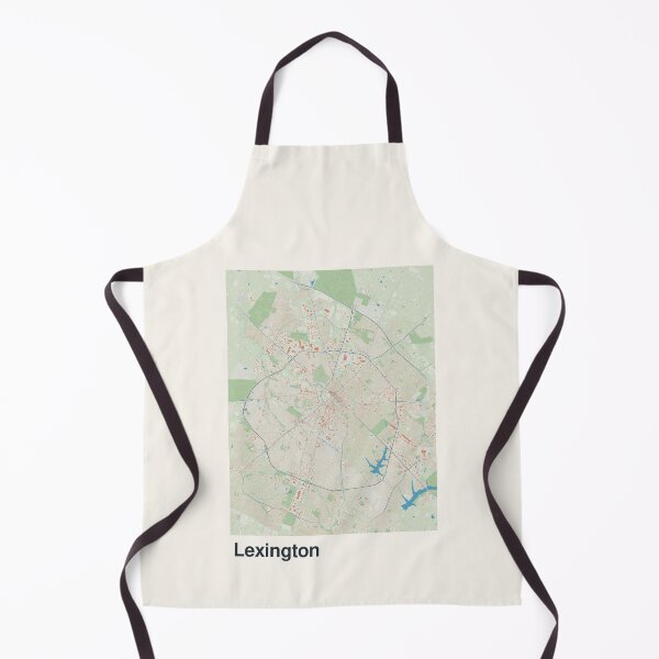 Item preview, Lexington Minimalistic Map Art designed and sold by MapsNerd.
