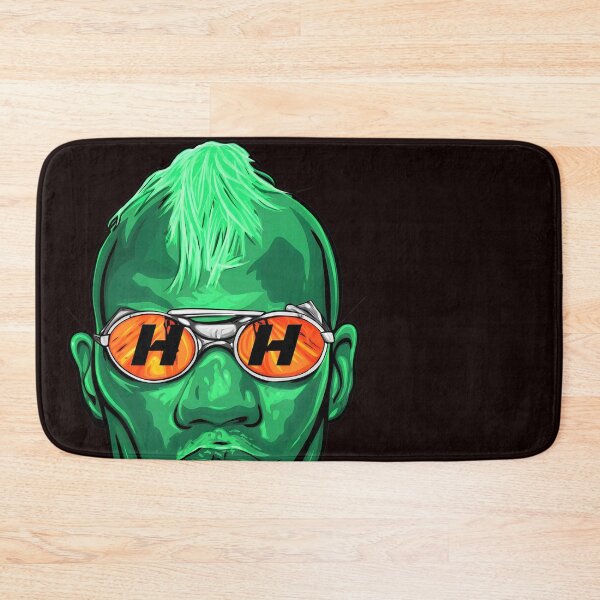 Item preview, Green Faced Spiky Haired Figure Shades designed and sold by Segasworks.