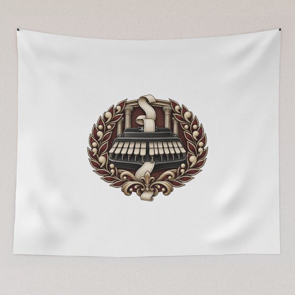 Item preview, Stenographer Gift Ornate Realtime Court Reporter Emblem designed and sold by UrbanCanvvas.