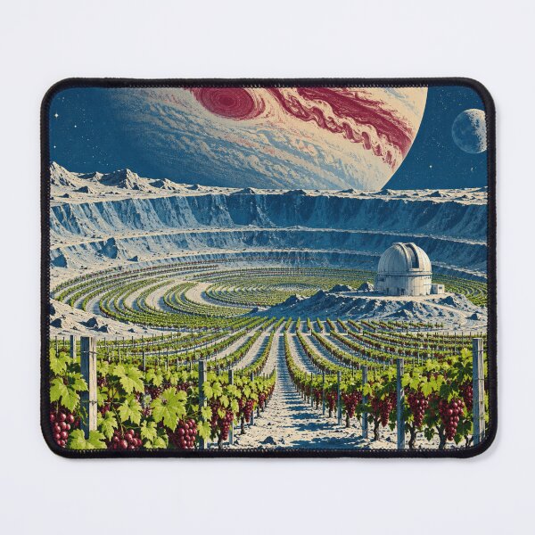 Item preview, Vineyard in a Blue Crater designed and sold by DrizzyV.